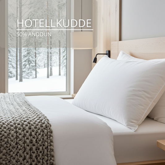 Hotellkudde 50% Anddun