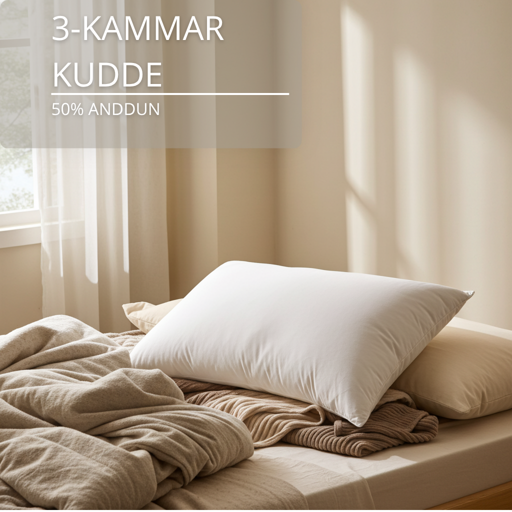 3-kammarkudde 50% Anddun